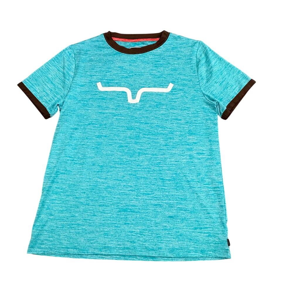 Kimes Ranch Steadfast Ringer Performance T Shirt Women's Large Outdoor Big Logo